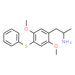 ChemSpider 2D Image | 2,5-DIMETHOXY-4-PHENYLTHIOAMPHETAMINE | C17H21NO2S