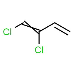 ChemSpider 2D Image | 1,2-Dichloro-1,3-butadiene | C4H4Cl2