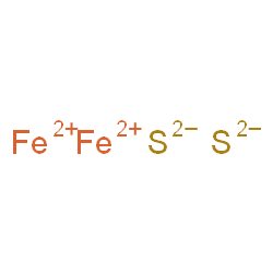 ChemSpider 2D Image | Iron(2+) sulfide (1:1) | Fe2S2
