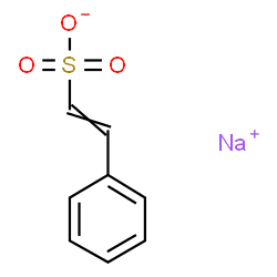 ChemSpider 2D Image | Sodium 2-phenylethenesulfonate | C8H7NaO3S