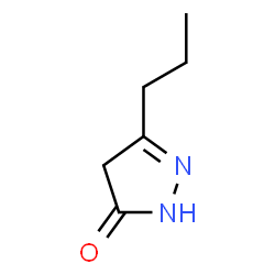 ChemSpider 2D Image | 3-propyl-4,5-dihydro-1H-pyrazol-5-one | C6H10N2O