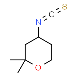 ChemSpider 2D Image | 4-Isothiocyanato-2,2-dimethyl-tetrahydro-pyran | C8H13NOS