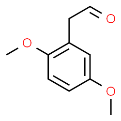 ChemSpider 2D Image | 2,5-Dimethoxybenzeneacetaldehyde | C10H12O3