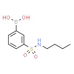 ChemSpider 2D Image | n-butyl 3-boronobenzenesulfonamide | C10H16BNO4S