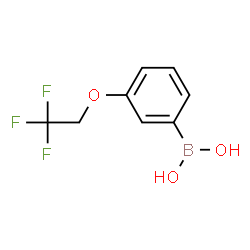 ChemSpider 2D Image | 3-(2,2,2-TRIFLUOROETHOXY)PHENYLBORONIC ACID | C8H8BF3O3
