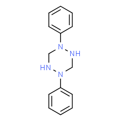 ChemSpider 2D Image | 1,4-Diphenyl-1,2,4,5-tetrazinane | C14H16N4