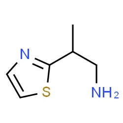 ChemSpider 2D Image | 2-(1,3-Thiazol-2-yl)-1-propanamine | C6H10N2S