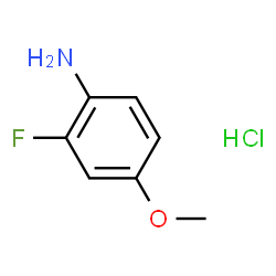 ChemSpider 2D Image | 2-Fluoro-4-methoxyaniline hydrochloride | C7H9ClFNO