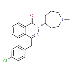 ChemSpider 2D Image | (R)-azelastine | C22H24ClN3O