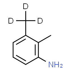 ChemSpider 2D Image | 2-Methyl-3-(~2~H_3_)methylaniline | C8H8D3N