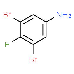 ChemSpider 2D Image | 3,5-Dibromo-4-fluoroaniline | C6H4Br2FN