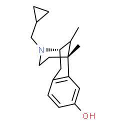 ChemSpider 2D Image | (-)-Cyclazocine | C18H25NO