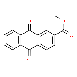 ChemSpider 2D Image | 2-carbomethoxy-9,10-anthraquinone | C16H10O4