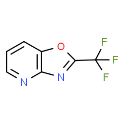 ChemSpider 2D Image | 2-(Trifluoromethyl)oxazolo[4,5-b]pyridine | C7H3F3N2O