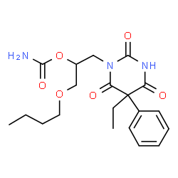 ChemSpider 2D Image | Febarbamate | C20H27N3O6