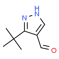ChemSpider 2D Image | 3-tert-butyl-1H-pyrazole-4-carbaldehyde | C8H12N2O