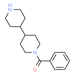 ChemSpider 2D Image | 1-Benzoyl-4,4'-bipiperidine | C17H24N2O
