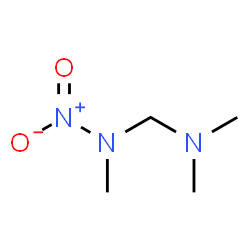 ChemSpider 2D Image | N,N,N'-Trimethyl-N'-nitromethanediamine | C4H11N3O2