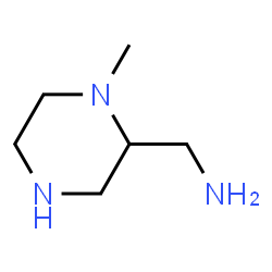 ChemSpider 2D Image | (1-Methylpiperazin-2-yl)methanamine | C6H15N3