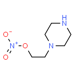 ChemSpider 2D Image | 2-(1-Piperazinyl)ethyl nitrate | C6H13N3O3