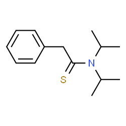 ChemSpider 2D Image | N,N-Diisopropyl-2-phenylethanethioamide | C14H21NS