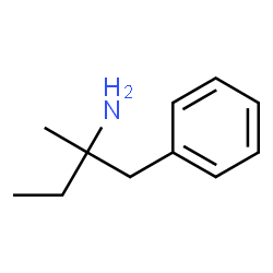 ChemSpider 2D Image | 2-Methyl-1-phenyl-2-butanamine | C11H17N