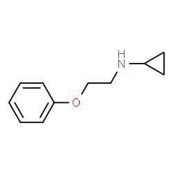 ChemSpider 2D Image | N-(2-Phenoxyethyl)cyclopropanamine | C11H15NO
