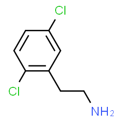 ChemSpider 2D Image | (2,5-Dichlorophenyl)-ethyl-amine | C8H9Cl2N