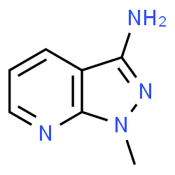 ChemSpider 2D Image | 1-methylpyrazolo[3,4-b]pyridin-3-amine | C7H8N4