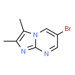 ChemSpider 2D Image | 6-Bromo-2,3-dimethylimidazo[1,2-a]pyrimidine | C8H8BrN3