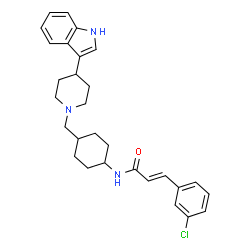 ChemSpider 2D Image | TCMDC-139715 | C29H34ClN3O