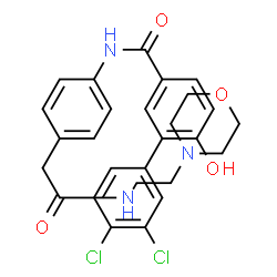 ChemSpider 2D Image | TCMDC-140853 | C27H27Cl2N3O4