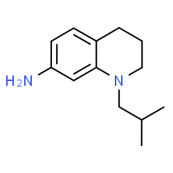 ChemSpider 2D Image | 1-Isobutyl-1,2,3,4-tetrahydro-7-quinolinamine | C13H20N2