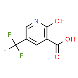 ChemSpider 2D Image | 2-Hydroxy-5-(trifluoromethyl)nicotinic acid | C7H4F3NO3
