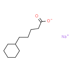 ChemSpider 2D Image | Sodium 5-cyclohexylpentanoate | C11H19NaO2