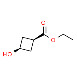 ChemSpider 2D Image | Ethyl cis-3-hydroxycyclobutanecarboxylate | C7H12O3