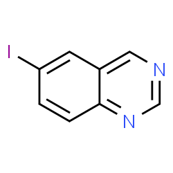 ChemSpider 2D Image | 6-Iodoquinazoline | C8H5IN2