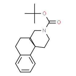 ChemSpider 2D Image | tert-butyl 3,4-dihydro-2H-spiro[naphthalene-1,4'-piperidine]-1'-carboxylate | C19H27NO2
