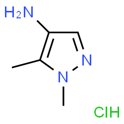 ChemSpider 2D Image | 1,5-dimethylpyrazol-4-amine hydrochloride | C5H10ClN3