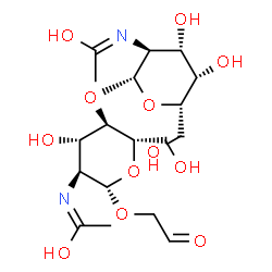 ChemSpider 2D Image | GalNAcGlcNAcGA | C18H30N2O12
