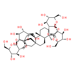 ChemSpider 2D Image | rebaudioside E | C44H70O23