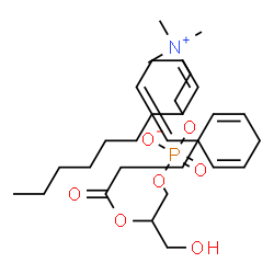 ChemSpider 2D Image | 2-[(4Z,7Z,10Z,13Z)-4,7,10,13-Docosatetraenoyloxy]-3-hydroxypropyl 2-(trimethylammonio)ethyl phosphate | C30H54NO7P