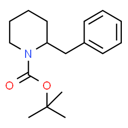 ChemSpider 2D Image | 2-Methyl-2-propanyl 2-benzyl-1-piperidinecarboxylate | C17H25NO2