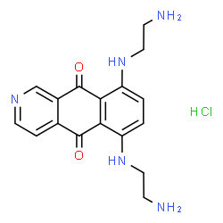 ChemSpider 2D Image | Pixantrone hydrochloride | C17H20ClN5O2