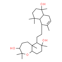 ChemSpider 2D Image | sipholenol L | C30H52O4