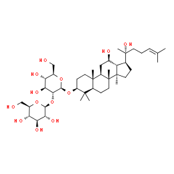 ChemSpider 2D Image | R-Ginsenoside Rg3 | C42H72O13