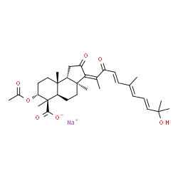 ChemSpider 2D Image | sodium globostellatate A | C32H43NaO7