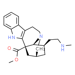 ChemSpider 2D Image | 18-Methylaminocoronaridine | C22H29N3O2