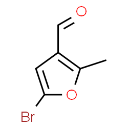 ChemSpider 2D Image | 5-Bromo-2-methyl-3-furaldehyde | C6H5BrO2