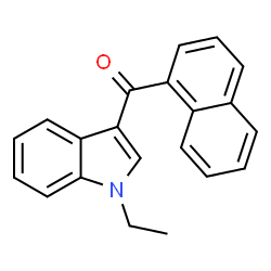 ChemSpider 2D Image | JWH 071 | C21H17NO